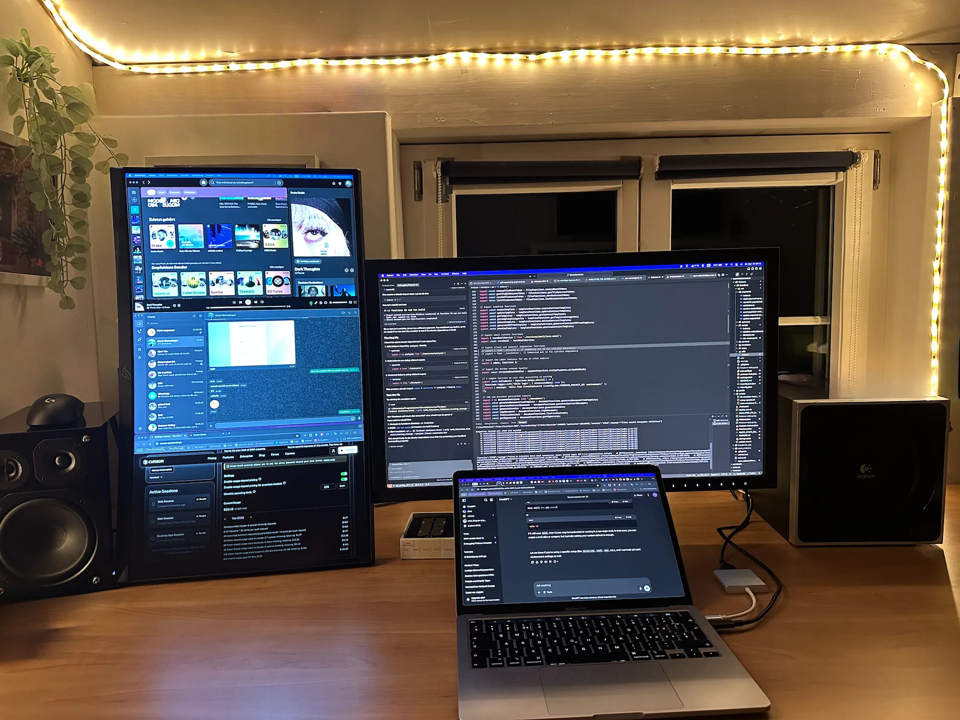 My workspace setup